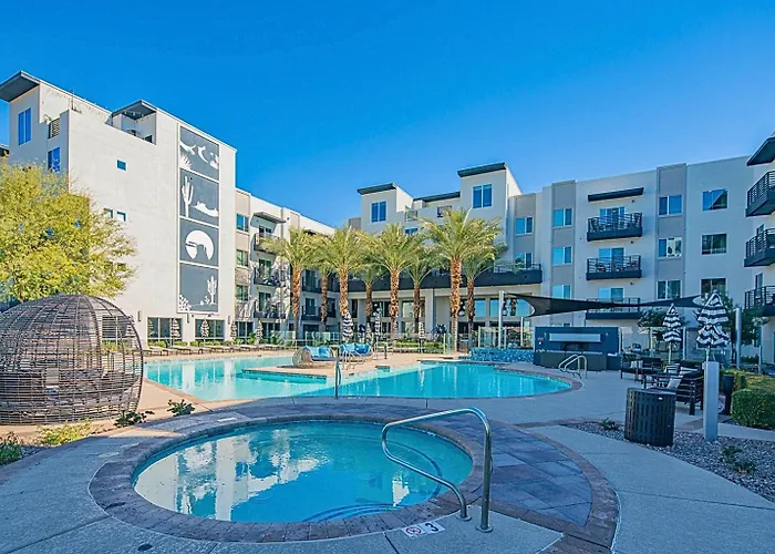 Apartament Near Mayo Rooftop Deck Heated Pool Hot Tub Scottsdale